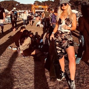 Asymmetrical Multi-Media Slip Dress